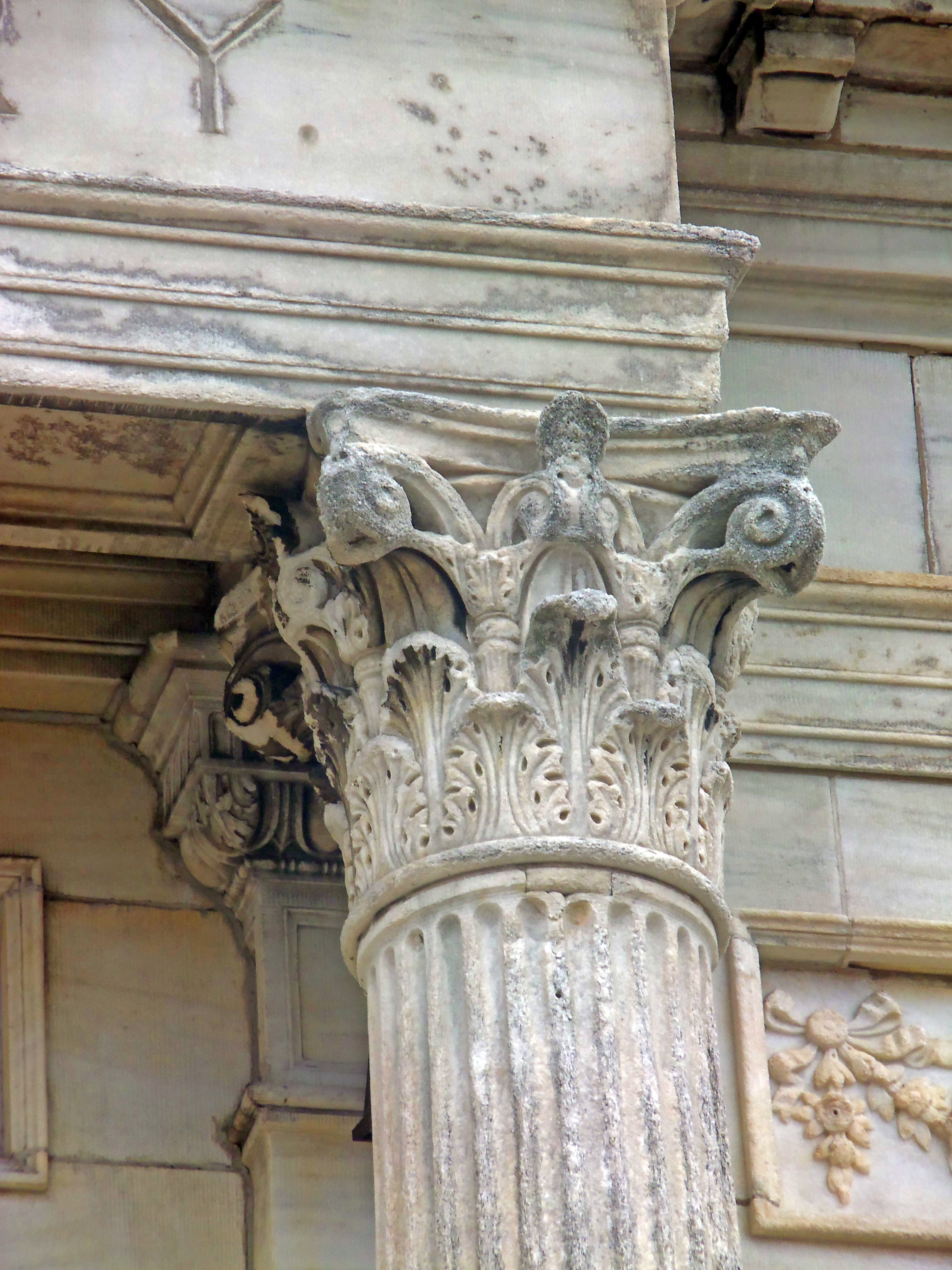 A column — symbol of structural strength